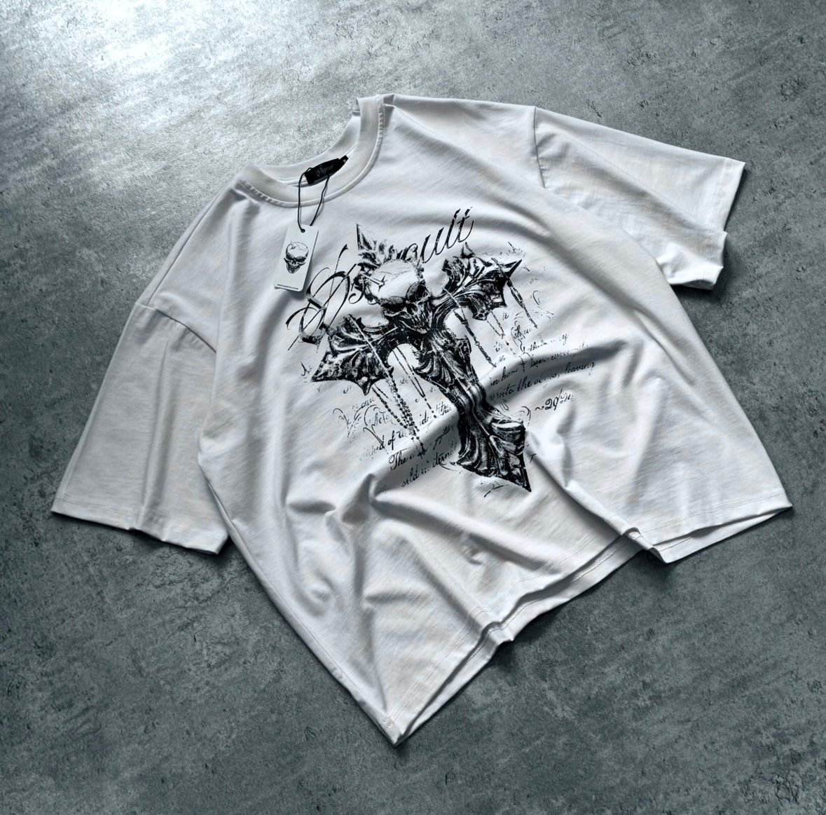 Last Human Boxy T-Shirt (White)