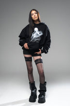 Angel Hoodie Black | Hoodies by Oxycult