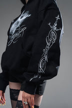 Angel Hoodie Black | Hoodies by Oxycult