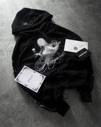 Angel Hoodie Black | Hoodies by Oxycult