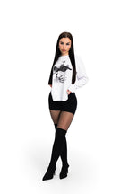 Arabic White Longsleeve | T-Shirt by Oxycult