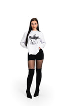 Arabic White Longsleeve | T-Shirt by Oxycult