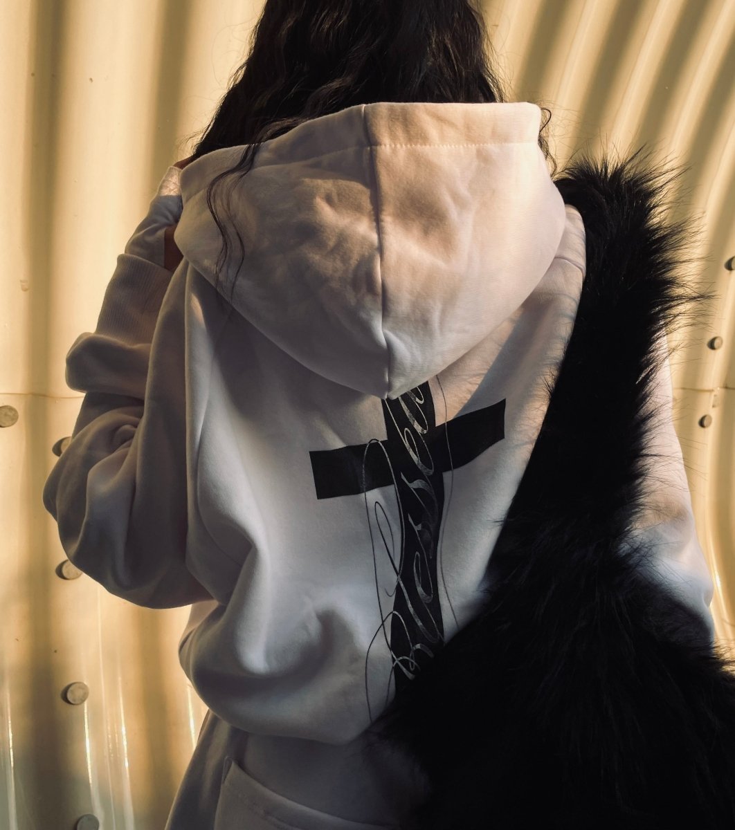 Blessed Hoodie White (Preorder) | Hoodies by Oxycult