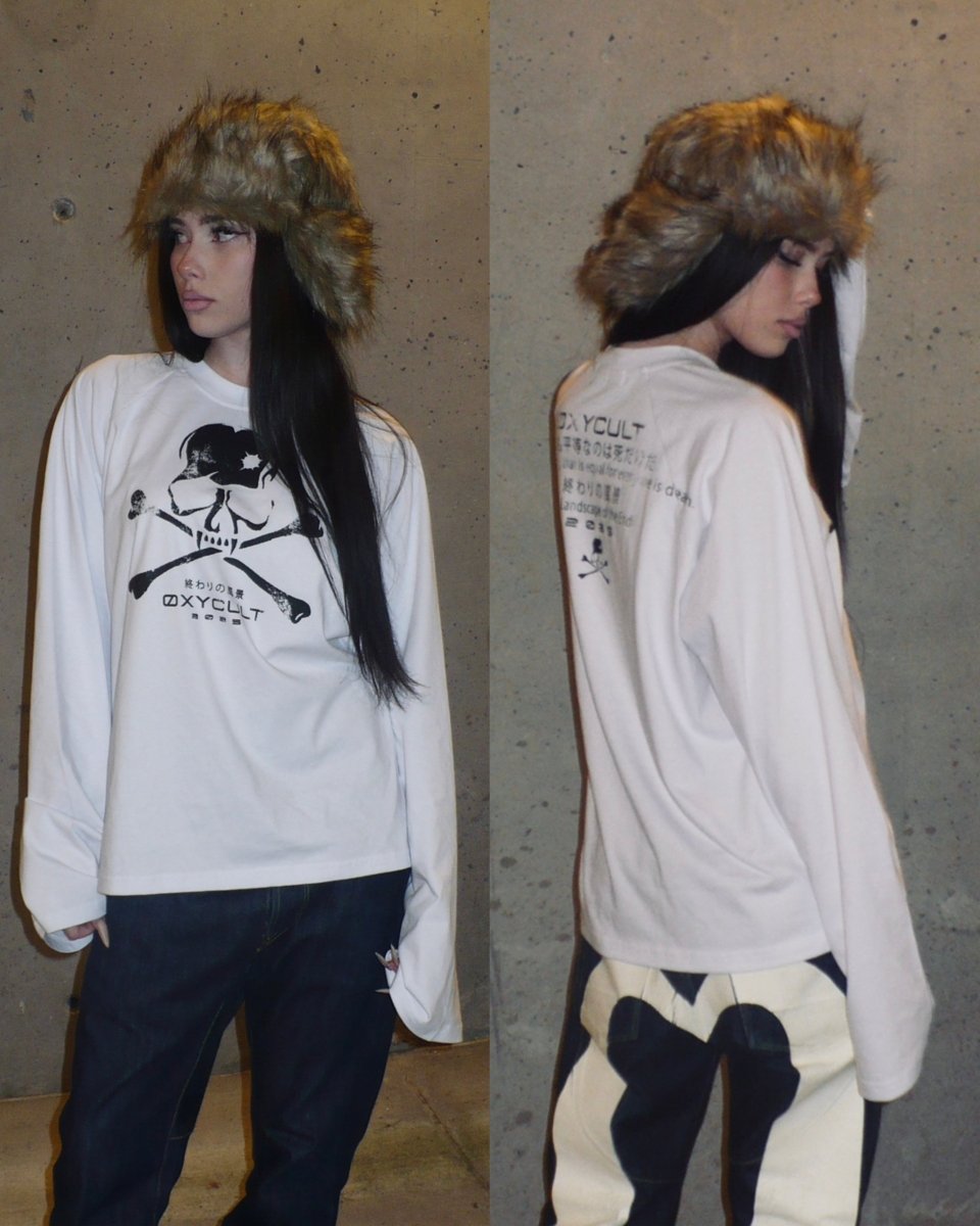 Skull Longsleeve Black | T-Shirt by Oxycult